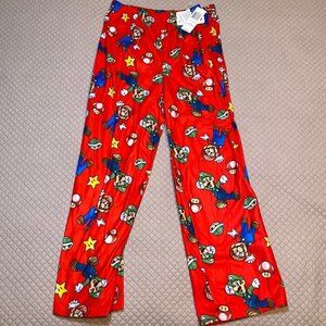 Kid’s Super Mario Bros Pajama Pants, Size L12/14 (NEW WITH TAGS)